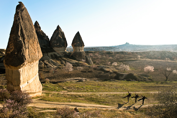 Cappadocia is Turkey’s version of Canada’s badlands without the dinosaur bones