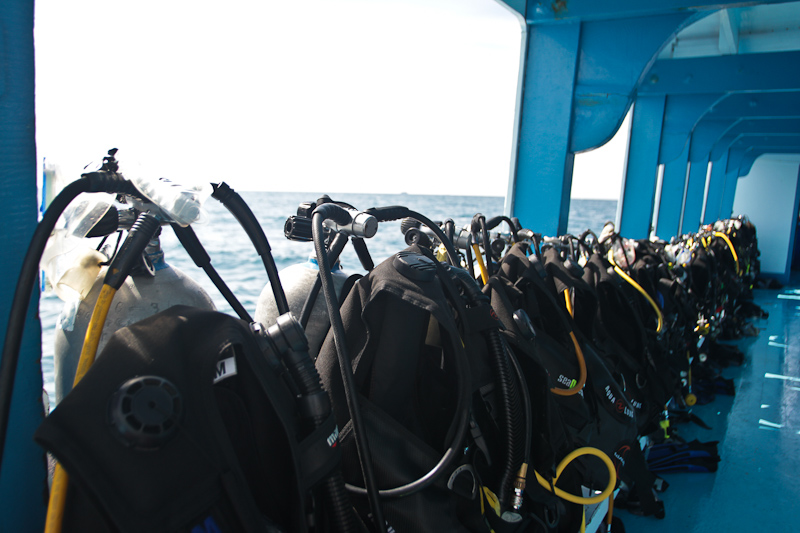 Learning to scuba dive in Koh Tao, Thailand at Ban’s Diving Resort