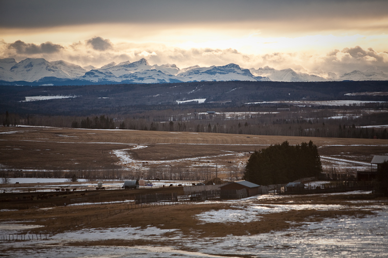 Day 1: Driving from Grande Prairie to Shelby, Montana