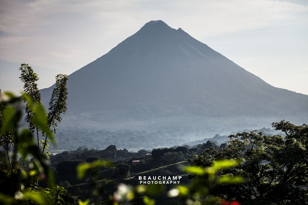 Volcan Arenal, arguably Costa Rica's most famous place. 