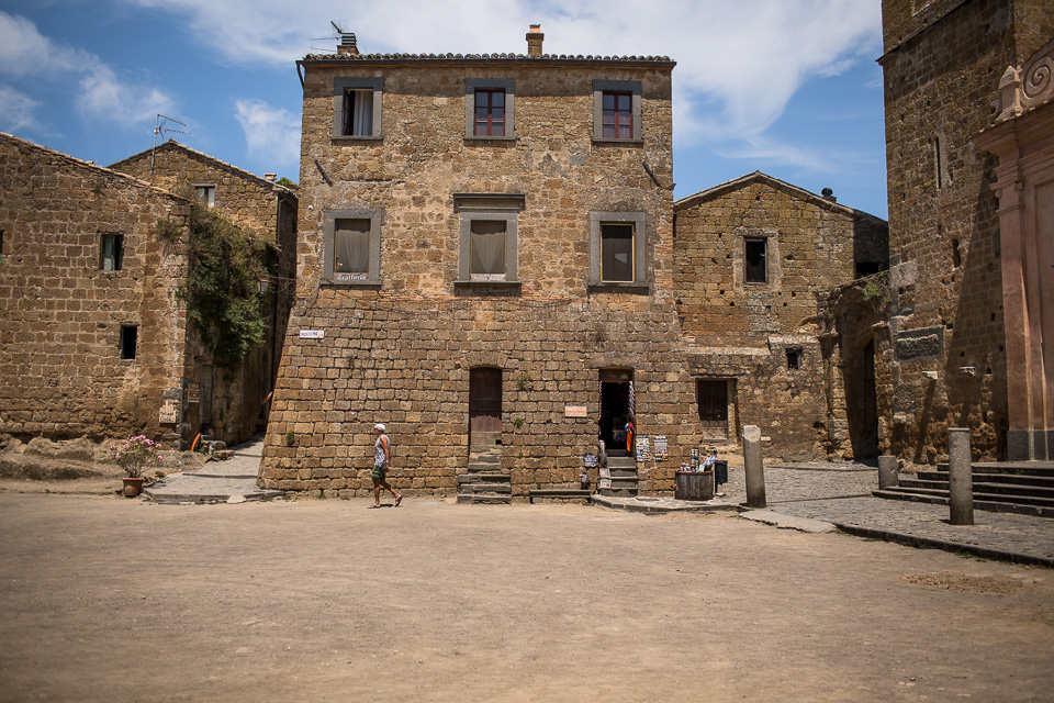 The main square of Civita.