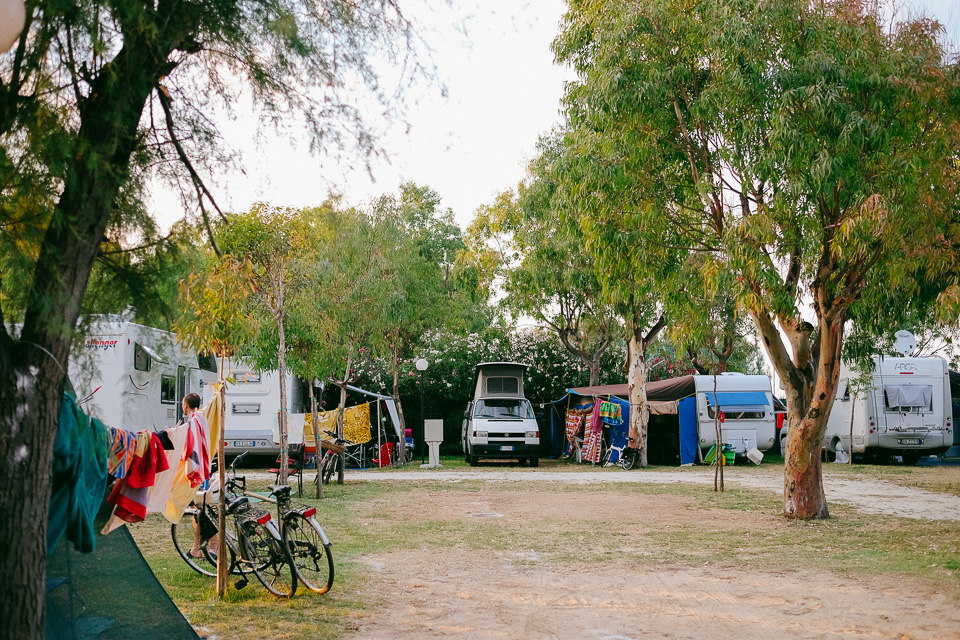 Camping in Italy