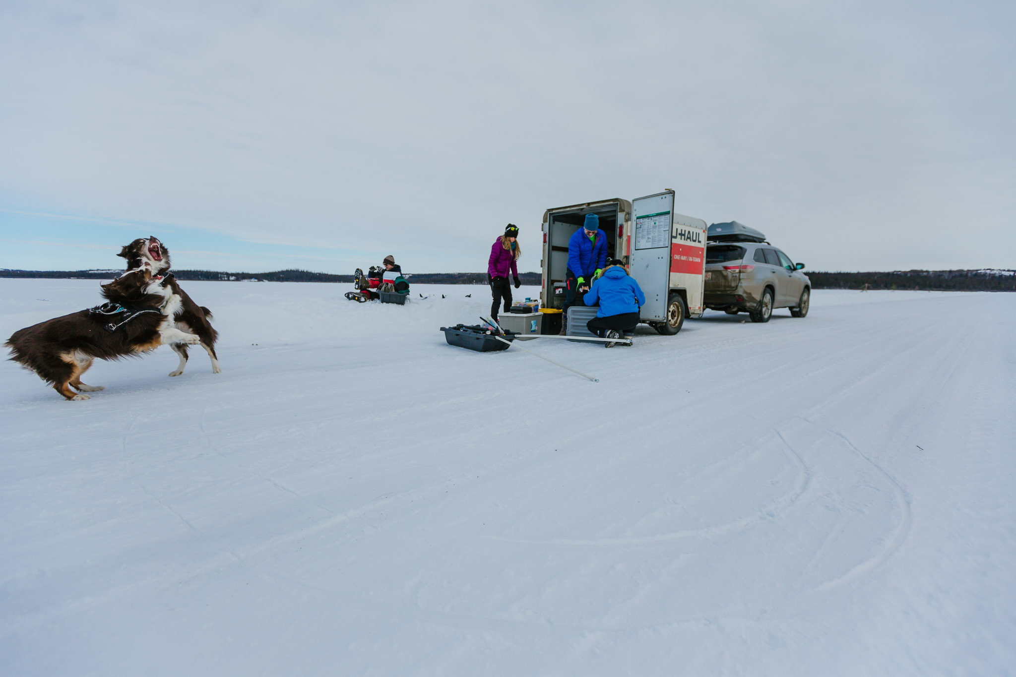 Day 3 ICE FISHING Yellowknife, Northwest Territories Canada