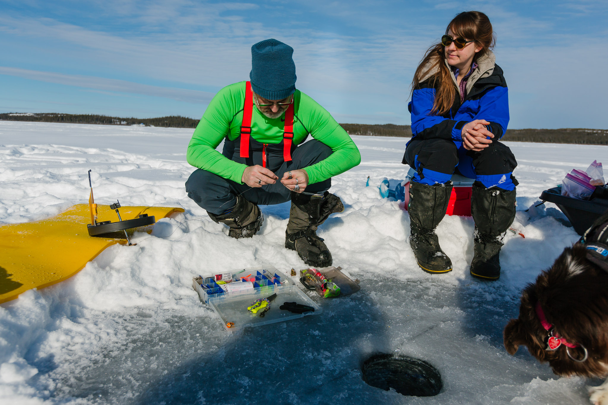 Day 3: ICE FISHING – Yellowknife, Northwest Territories – Canada